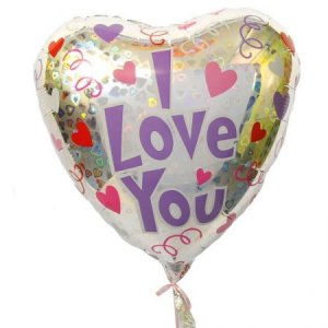 בלון  I LOVE YOU